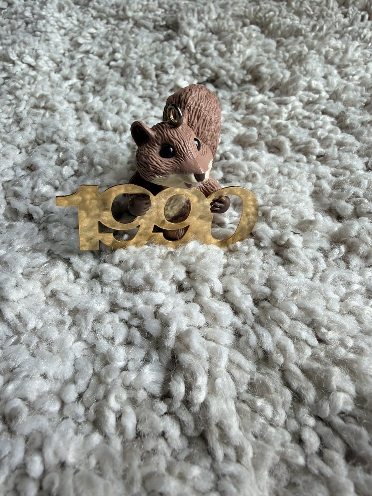Hallmark Fabulous Decade Ornament Set Complete 1990-1999 Brass Animals Cute