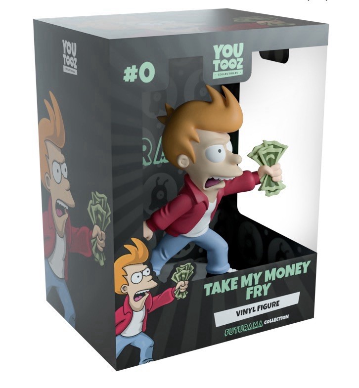 Youtooz * Take My Money Fry * Vinyl Figure * Futurama Collection * NEW In Hand