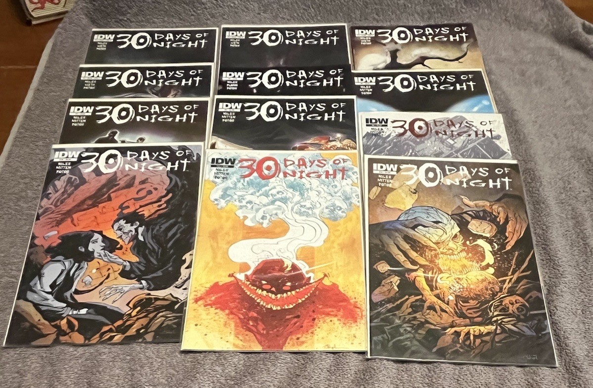 2011 IDW 30 Days Of Night 1-12 Complete Full Run