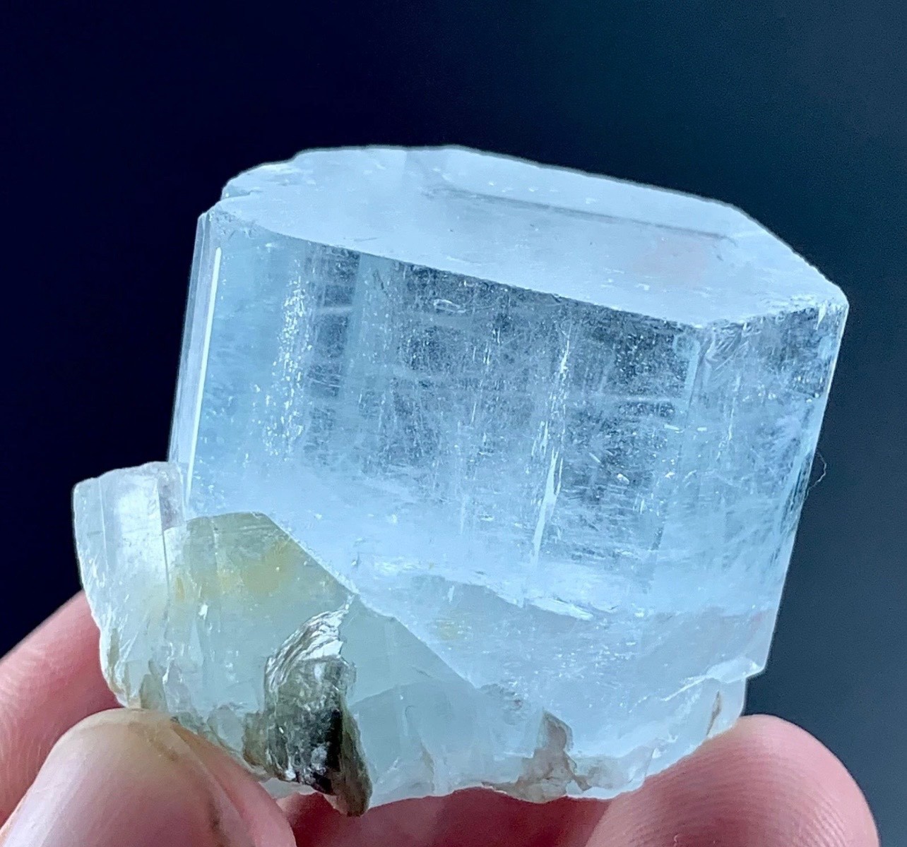 212 Carat Raw Natural Aquamarine Crystal specimen from Skardu, Pakistan