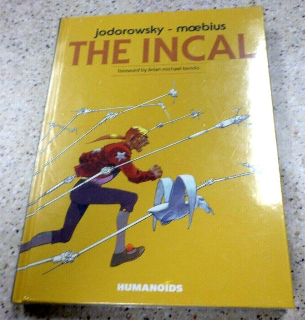 == THE INCAL-JORDOROWSKY-MOEBIUS,HUMANOIDS COMIC BOOK,HARDCOVER