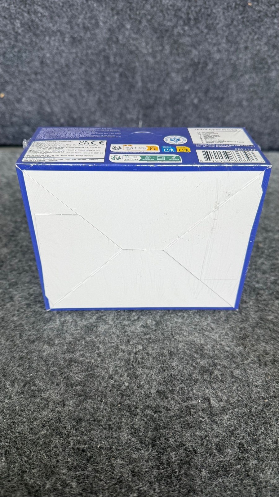One Piece TCG: The Azure Sea’s Seven Booster Box, Sealed Box is Worn