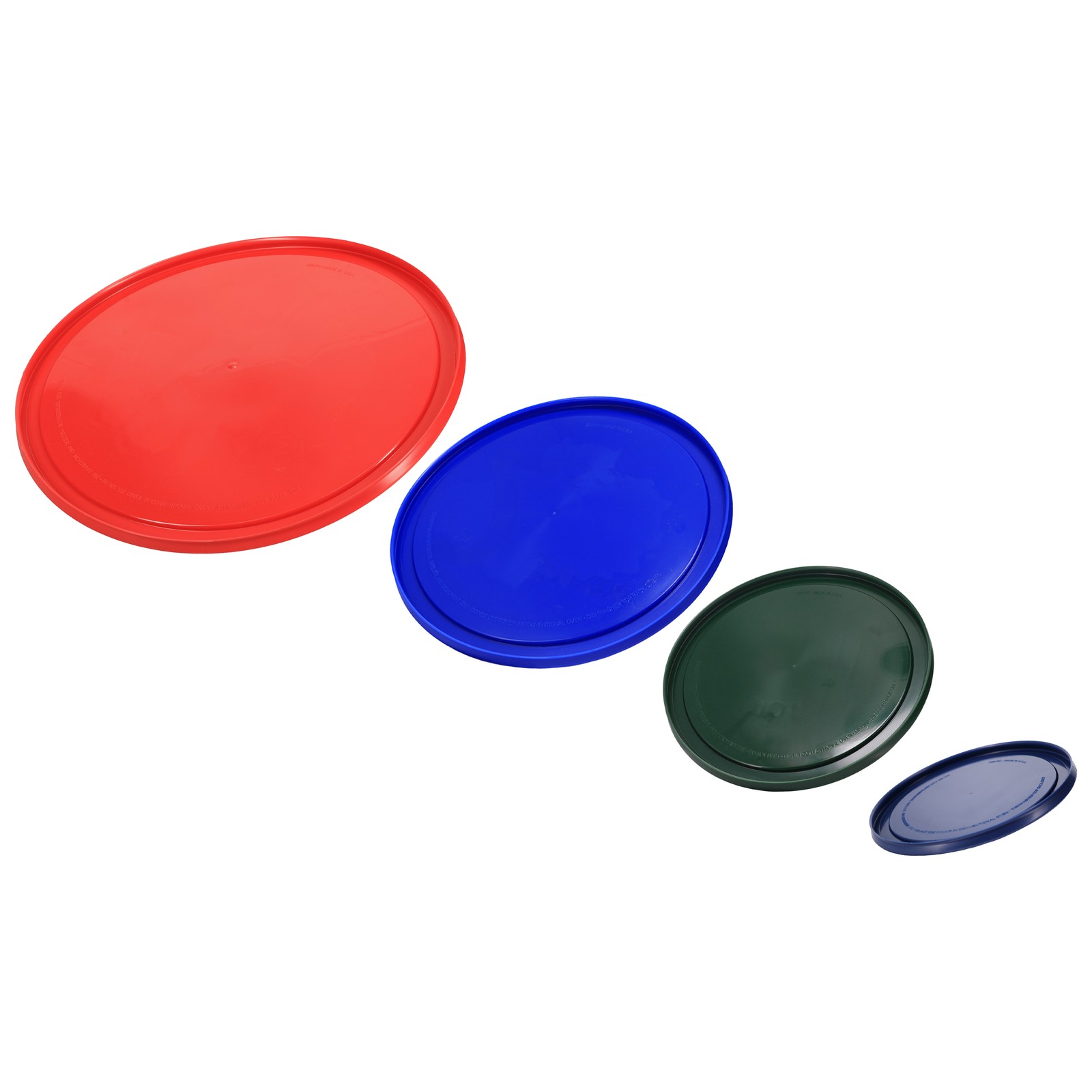 Pyrex 326-PC, 325-PC, 323-PC, and 322-PC Round Plastic Replacement Lids