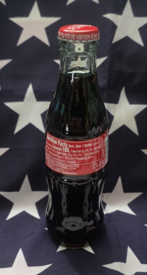 2026 Full Unopened America’s 250th Anniversary 8oz. Coca Cola Bottle