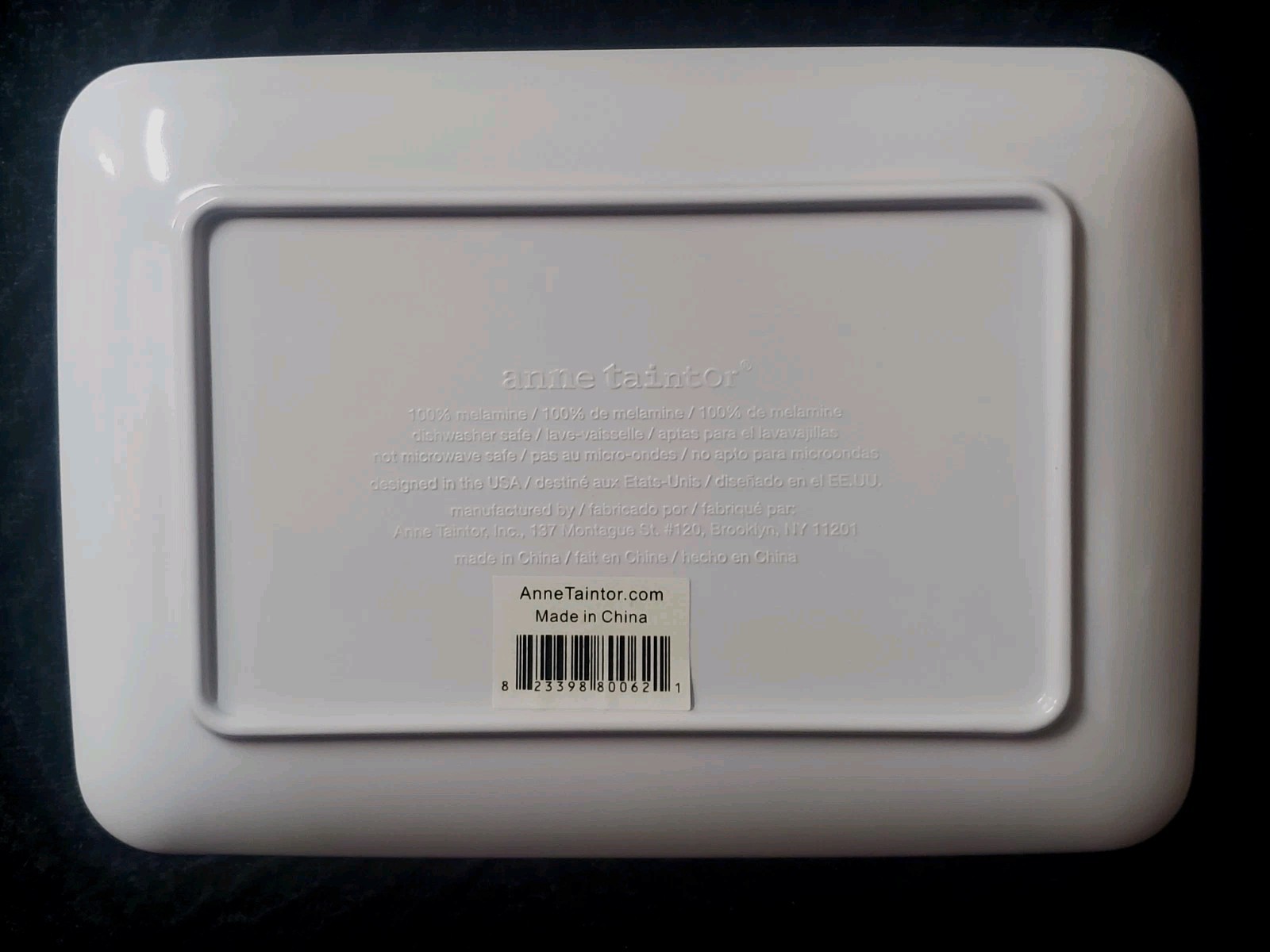 Anne Taintor 7″x5″ Melamine Tray Trinket Dish „They Were Helpless Without Her“
