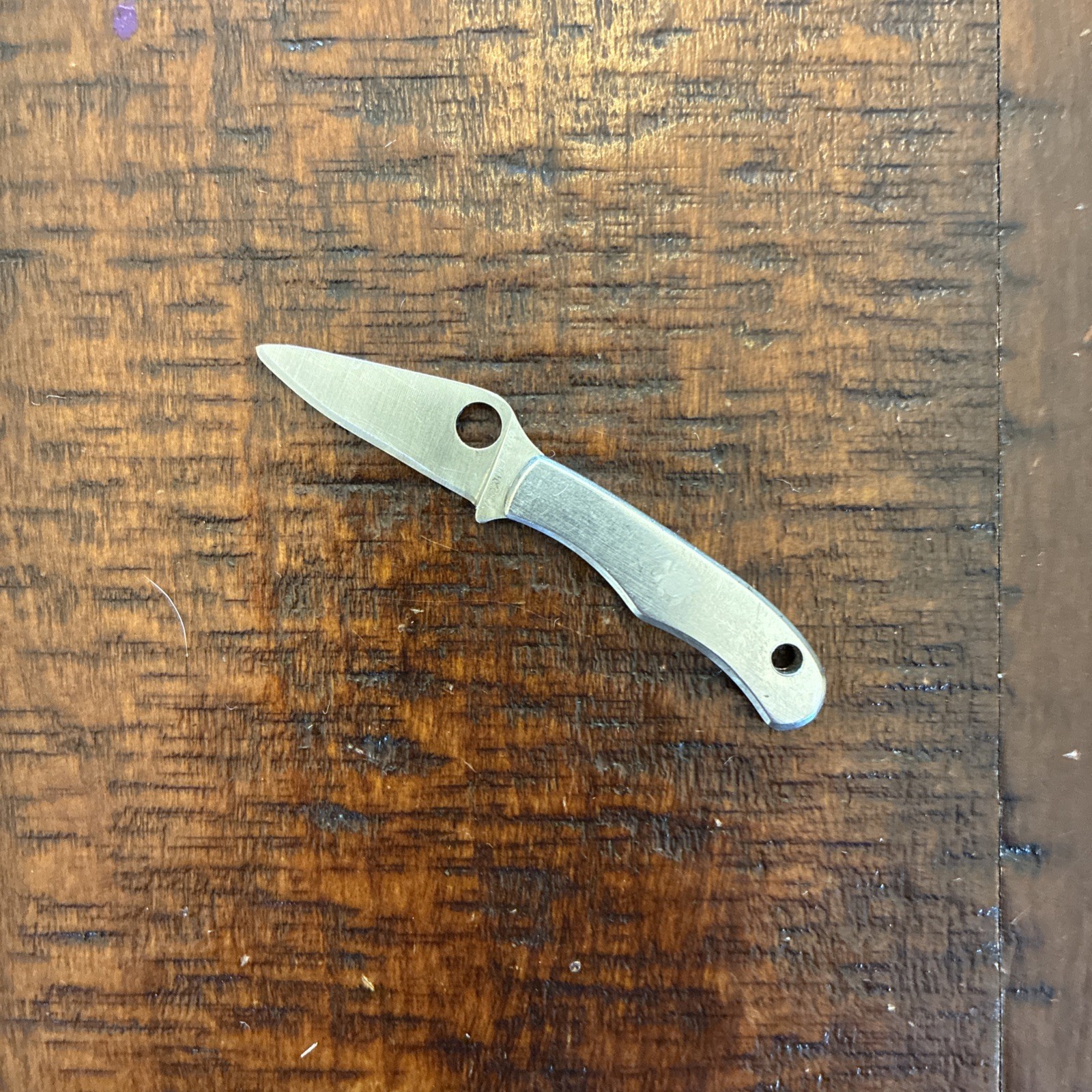 Spyderco Bug SS Slip Stainless Steel Handle Joint Plain Edge Folding Knife