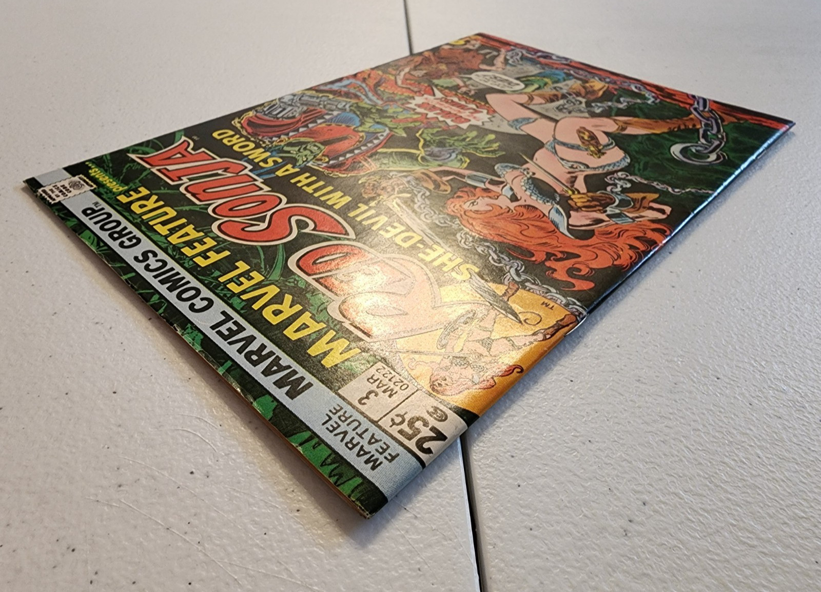 MARVEL FEATURE RED SONJA (1975) 1-7 Complete Series Comic Books