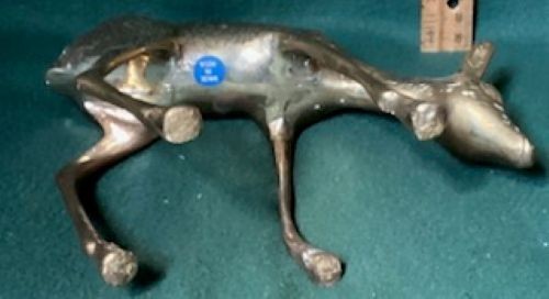 Vintage Brass Deer Figurines Set of 3 Mid Century Decor – Made In India