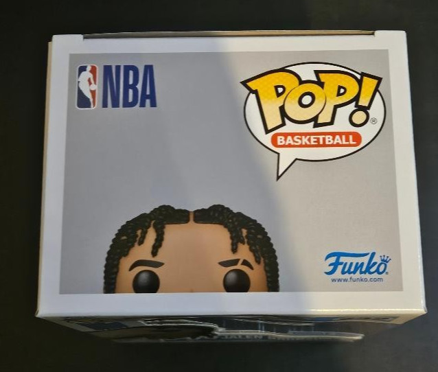 Funko Pop NBA Jalen Brunson #232 NY Knicks White Association Edition Jersey