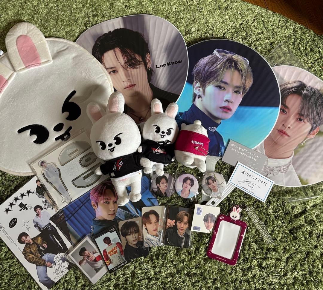 Stray Kids Lee Know Past Goods Lot Collectible 13+ Used