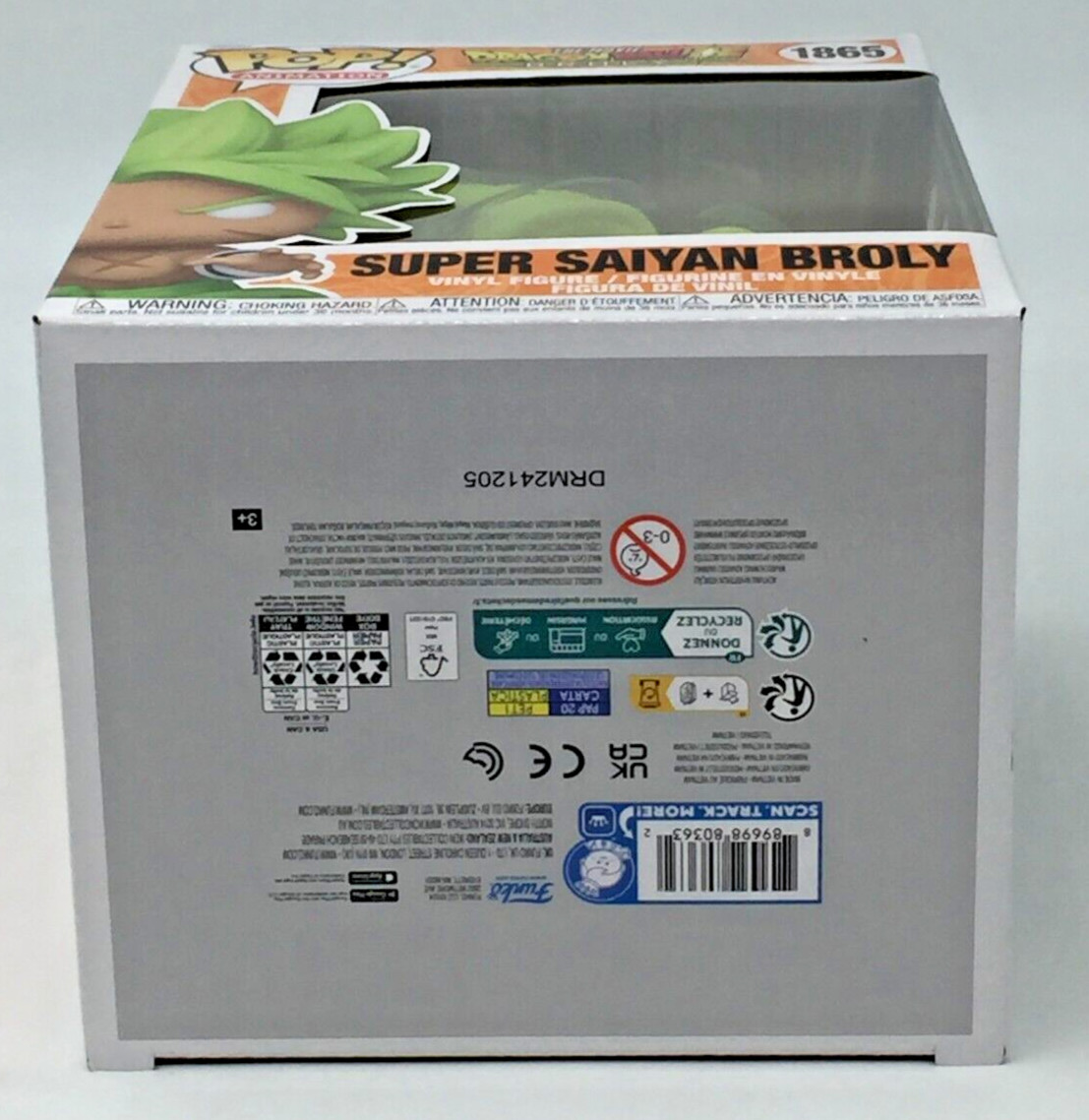Funko Pop! Animation 6″ Deluxe DBS Movie Broly Super Saiyan Broly #1865