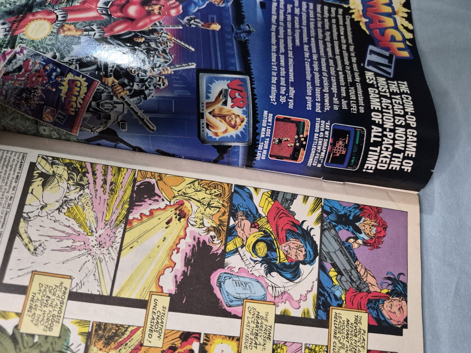 Uncanny X-Men 283 287 Lot Newsstand Edition 1st Full Bishop Sharp Corners Spines