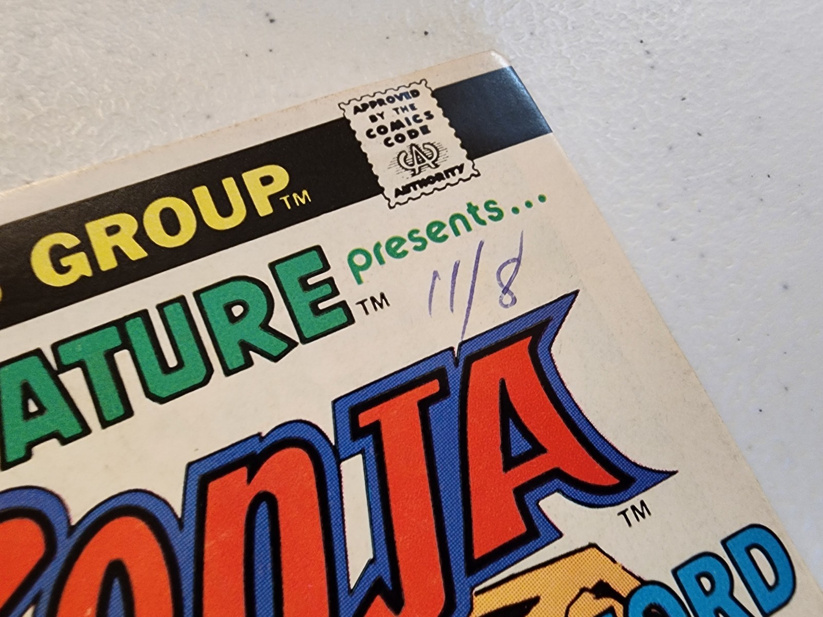 MARVEL FEATURE RED SONJA (1975) 1-7 Complete Series Comic Books