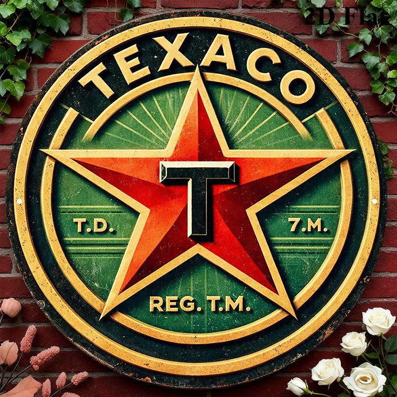 Tin Metal Signs Home Décor Measuring 8X8 Inches, Featuring Plaque Related to ‚