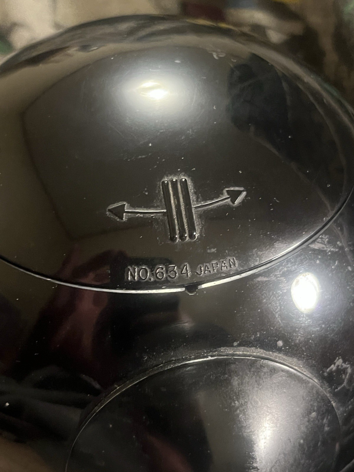 Vtg Bulova 634 Space Age Pedestal Clock MCM Atomic Orb Ball Chrome Japan WORKING