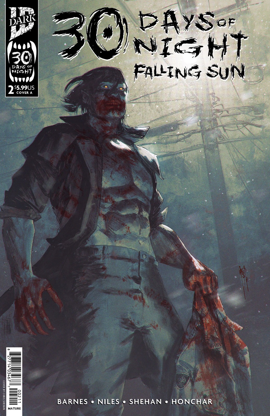 30 Days of Night Falling Sun #2 Cover A B Variant Set 1:15 Options 2025 NM