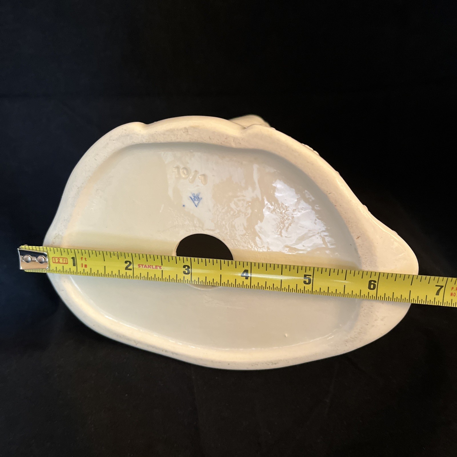 Goebel Hummel Flower Madonna Virgin Mary Baby Jesus Ivory White Porcelain 9.5in