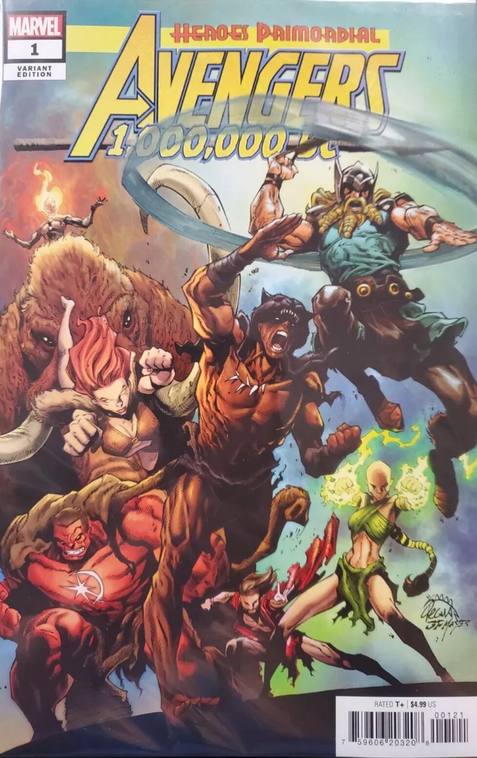 Avengers 1,000,000 BC #1 Stegman Variant (2022) NM